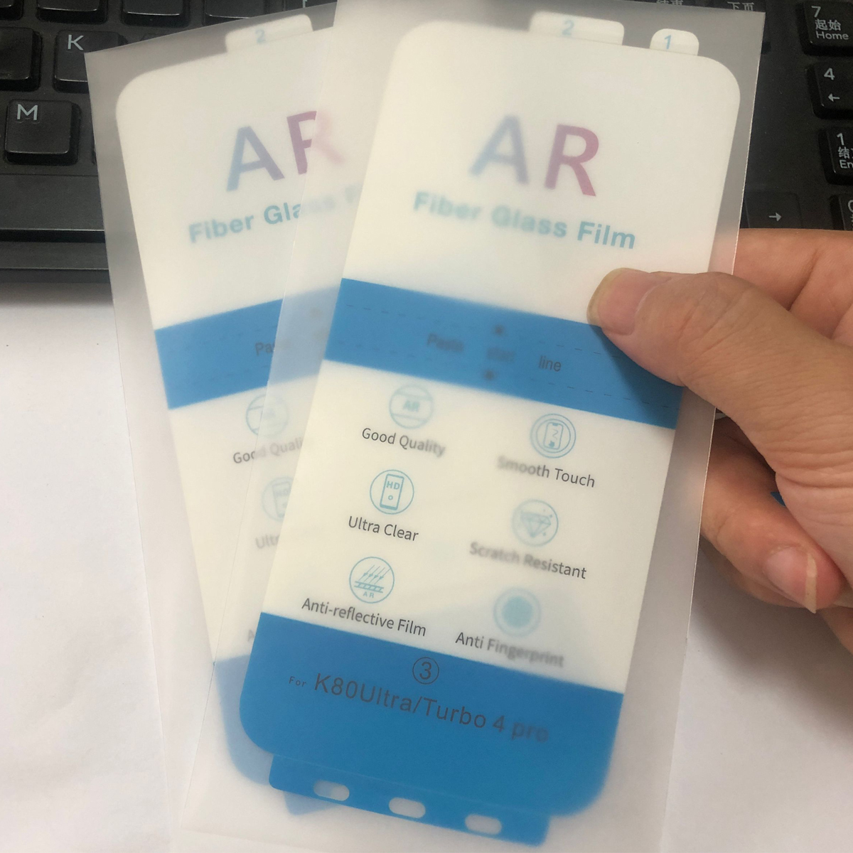 2Pcs AR Anti-Reflection PET Fi - đánh giá và giá Screen Alignment Tool