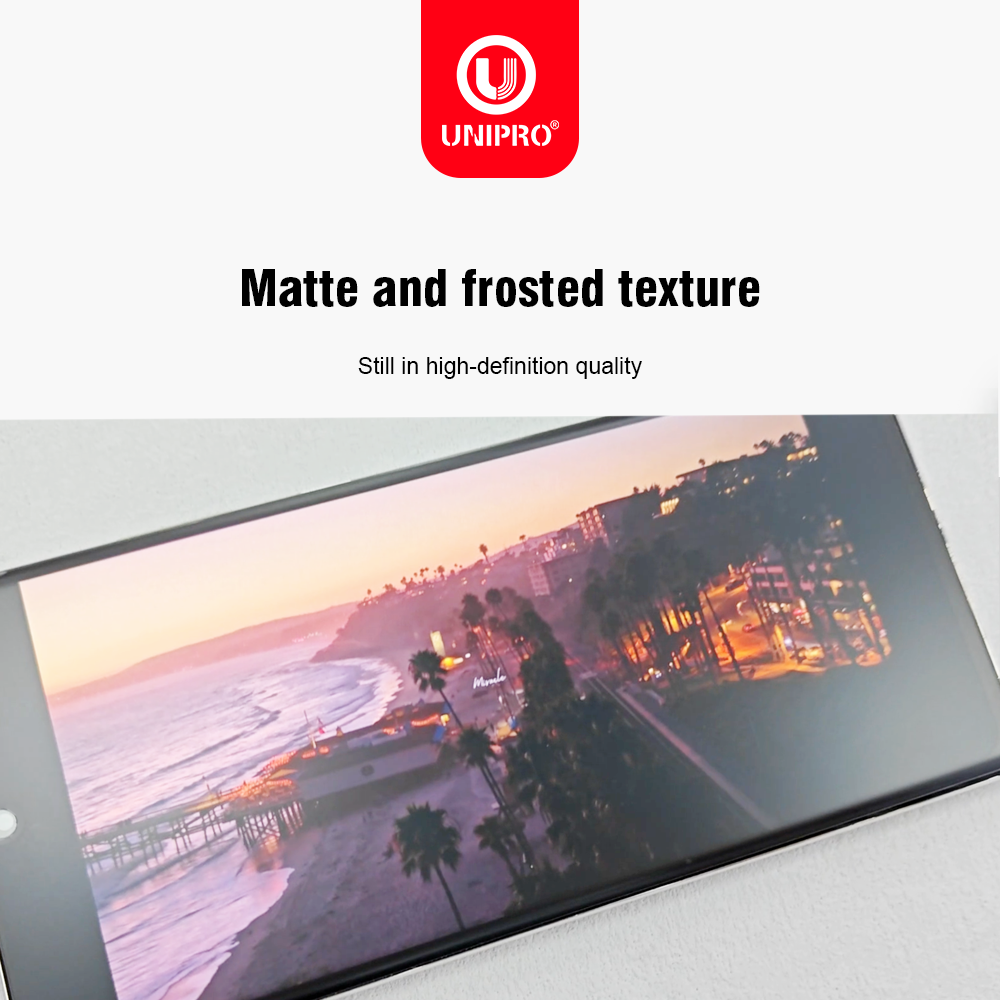 UNIPRO 250um HD MATTE UV Fiber - đánh giá và giá Screen Protector Cutter