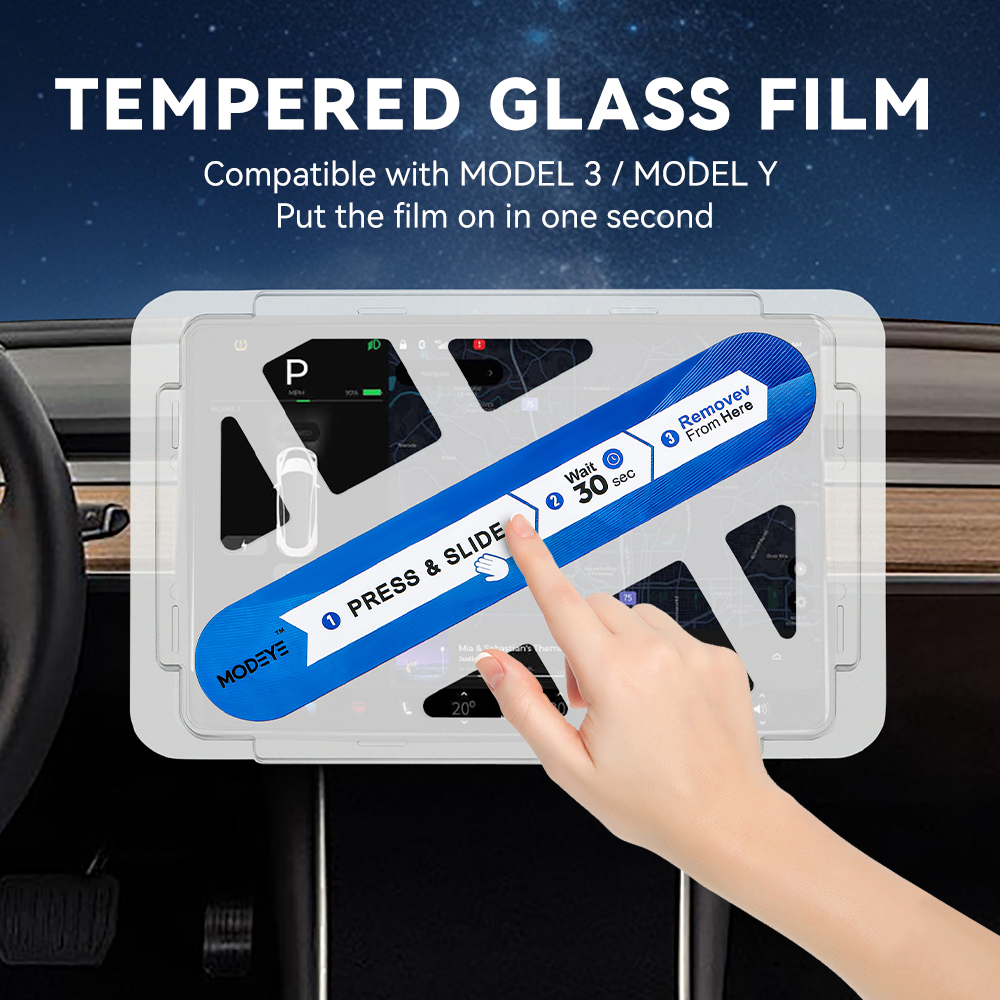 For Tesla Model 3 Y Car Naviga - đánh giá và giá Glass Protector Auto