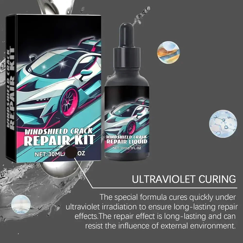Cracked Glass Scratch Repair K - đánh giá và giá Liquid Uv Glue Kit
