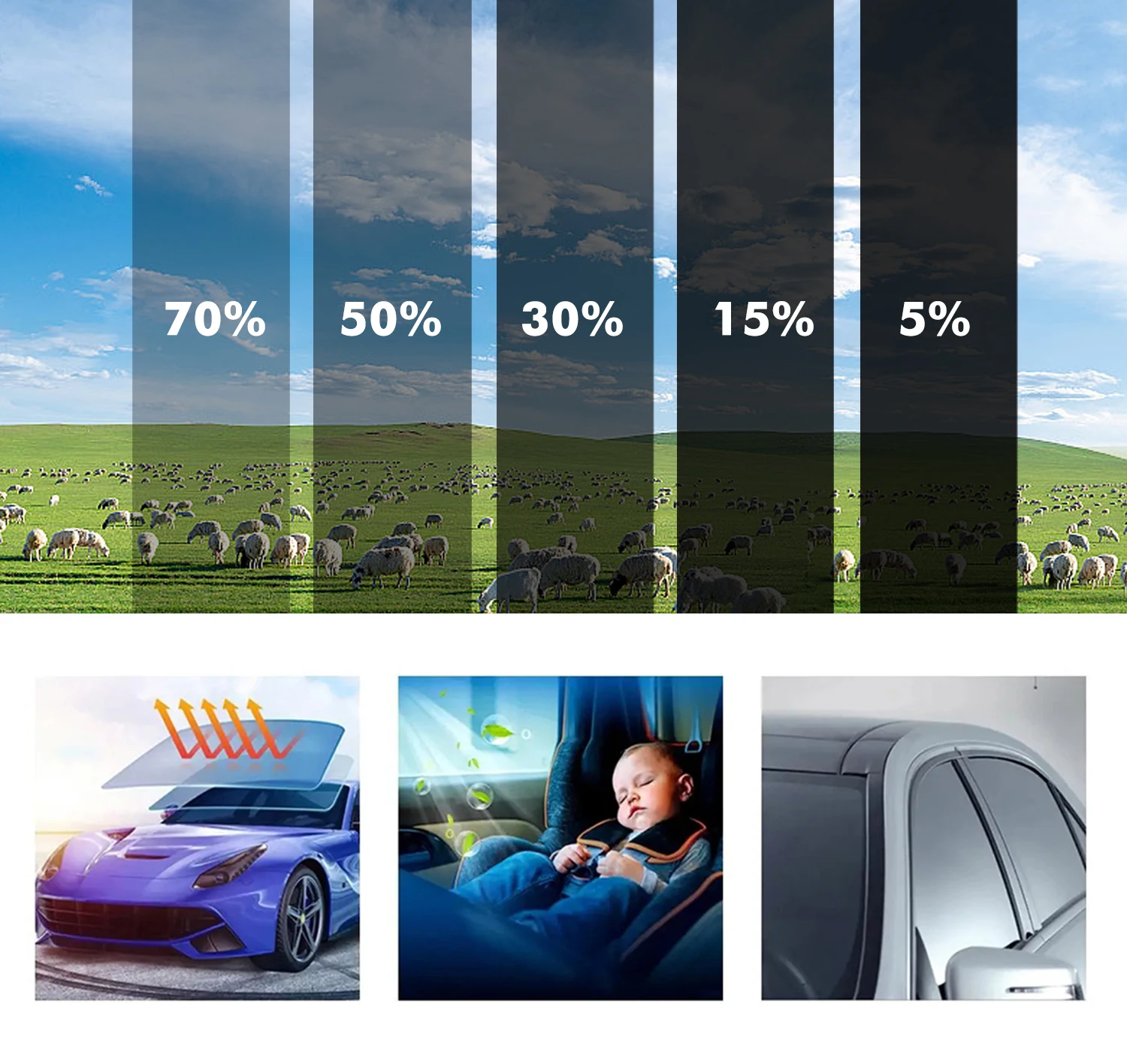 50cmx3m Car Window Privacy Tin - đánh giá và giá Privacy Screen Protector