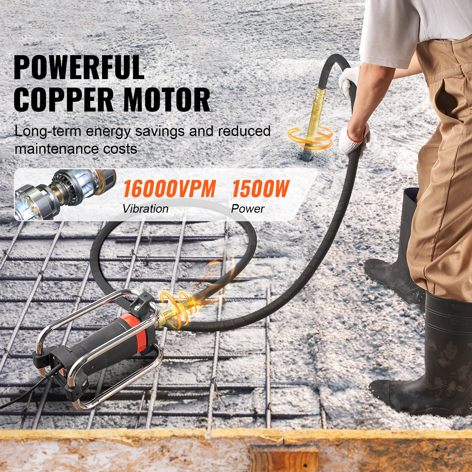 SucceBuy Electric Concrete Vib - đánh giá và giá Air Bubble Remover