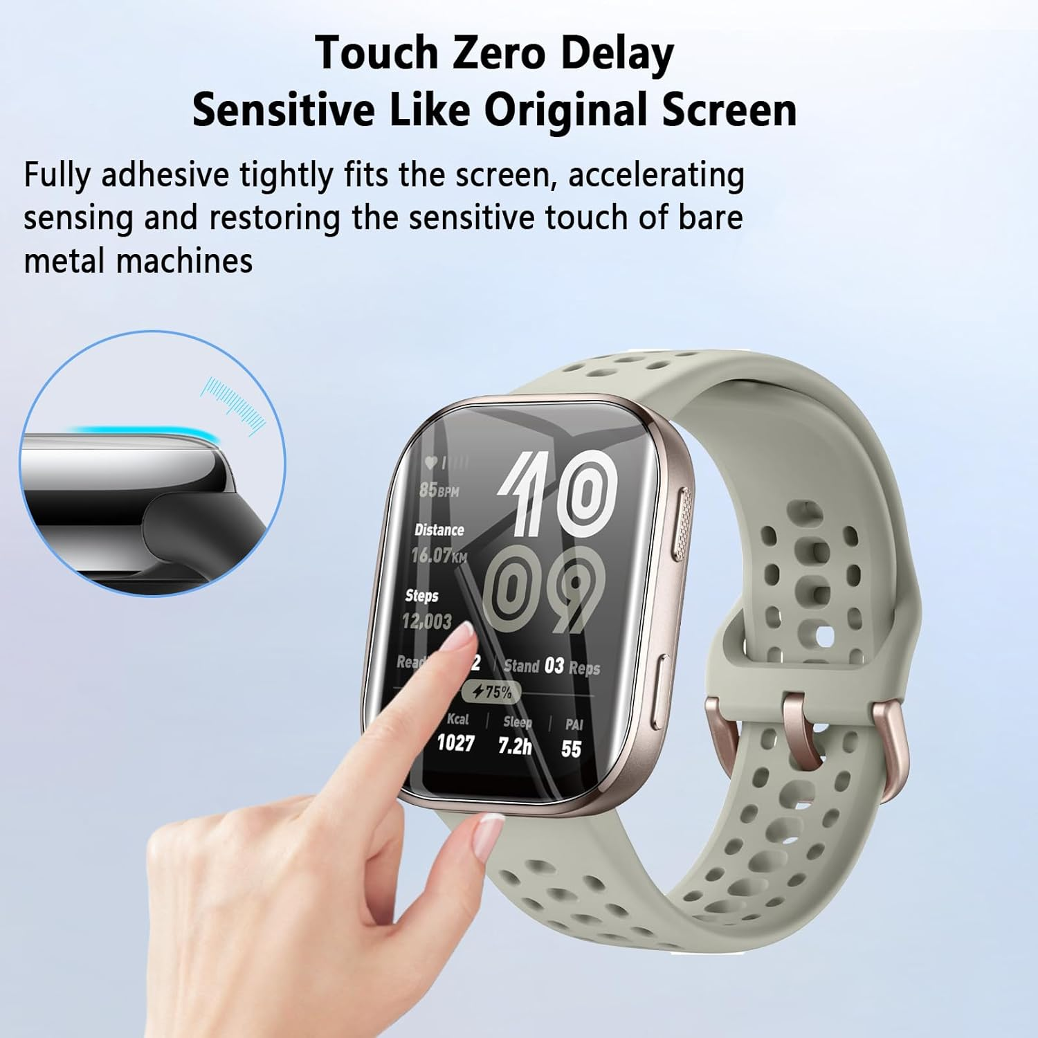 Screen Protector for Amazfit b - đánh giá và giá Smartwatch Screen Film