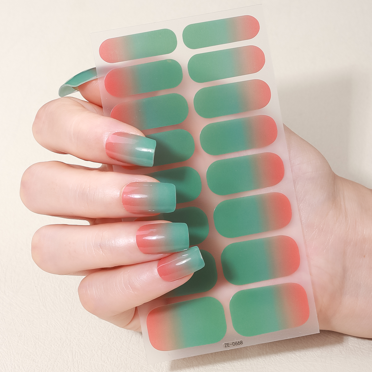 16Tips Full Cover Gradient Nai - đánh giá và giá Full Cover Adhesive