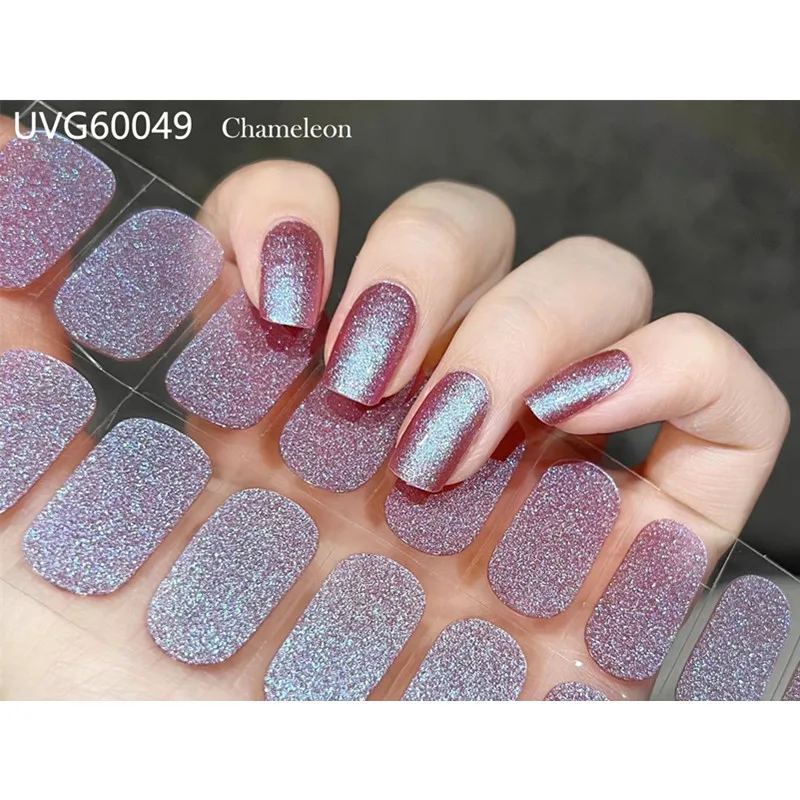 16/18/20Tips Gel Nail Stcikers - đánh giá và giá Full Cover Adhesive