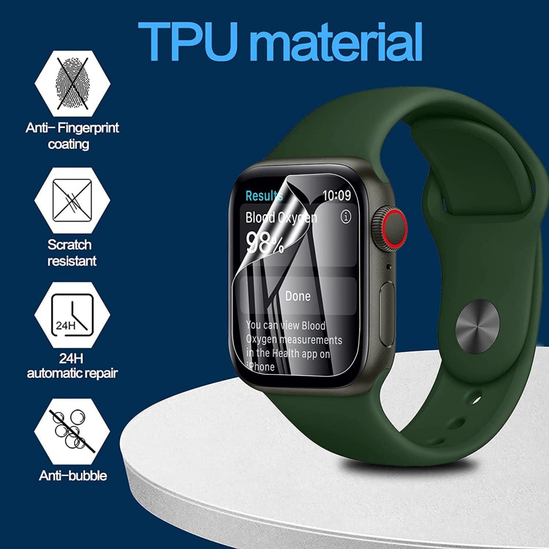 Hydrogel Film for Apple Watch  - đánh giá và giá Hydrogel Screen Protector